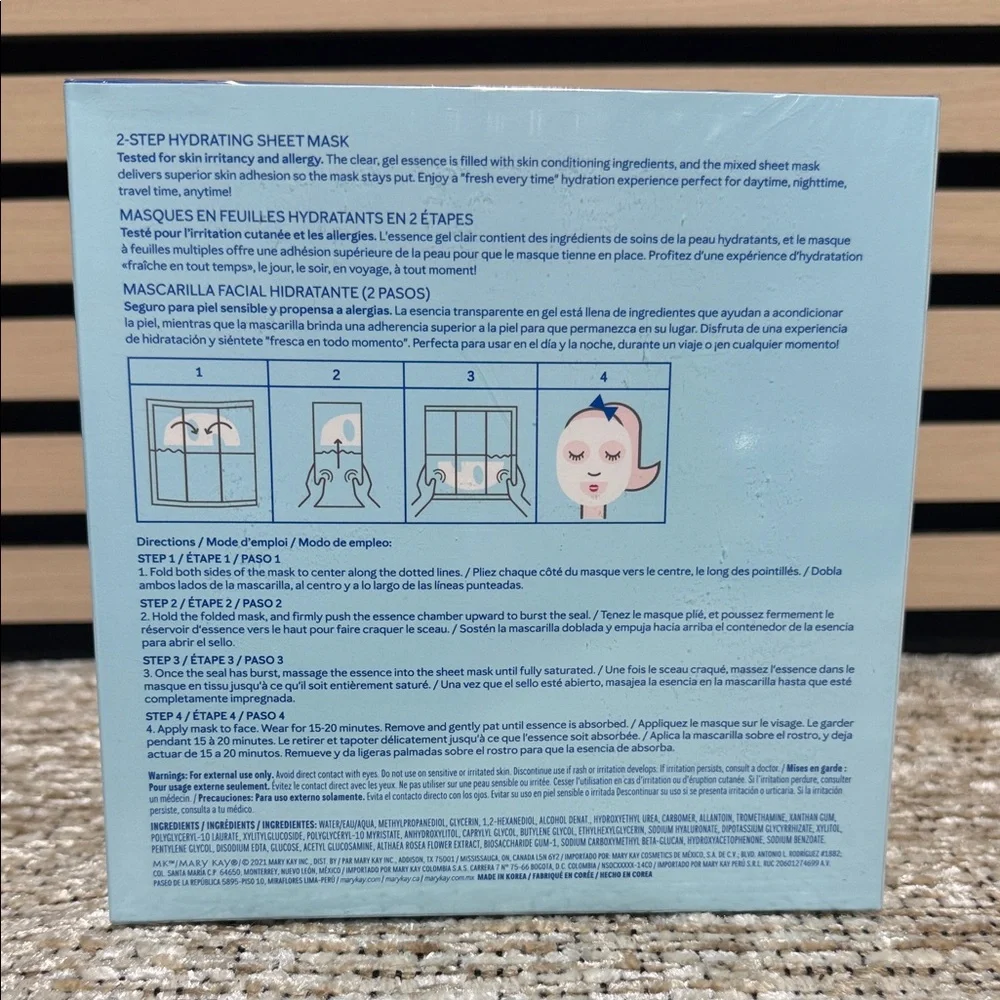 Mary Kay 2-Step Hydrating Sheet Mask
